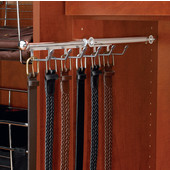 Rev-A-Shelf Closet Belt or Scarf Organizer, Chrome, Available in Multiple Depths