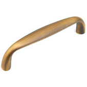  700 Series Traditional Collection 4-3/8'' W Cabinet Pull in Antique Light Brass, 4-3/8'' W x 1-1/8'' D