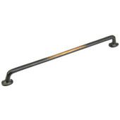  Mountain Collection 19-3/8'' W Cabinet Appliance Pull in Antique Bronze, 19-3/8'' W x 1-3/4'' D