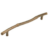  Mountain Collection 15-5/8'' W Cabinet Twig Appliance Pull in Antique Bronze, 15-5/8'' W x 2-1/8'' D