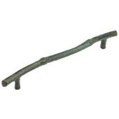  Mountain Collection 15-5/8'' W Cabinet Twig Appliance Pull in Verde Imperiale, 15-5/8'' W x 2-1/8'' D