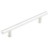  Stainless Steel Collection 7-3/8'' W Cabinet Bar Pull in Stainless Steel, 7-3/8'' W x 1-3/8'' D