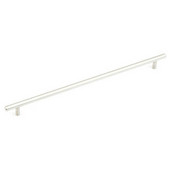  Stainless Steel Collection 11-1/8'' W Cabinet Bar Pull in Stainless Steel, 11-1/8'' W x 1-3/8'' D