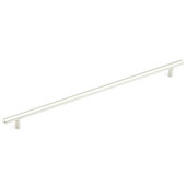  Stainless Steel Collection 35-1/8'' W Cabinet Bar Pull in Stainless Steel, 35-1/8'' W x 1-3/8'' D