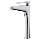  Single-Lever Tall Vessel Faucet, Chrome 