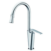 AB273602C Contemporary Single-Lever Kitchen Faucet, Chrome