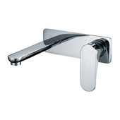  AB371566C Wall Mounted Single-Lever Concealed Bathroom Faucet, Chrome