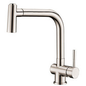  AB503670BN Single-Lever Pull-Out Spray Kitchen Sink Mixer, Brushed Nickel