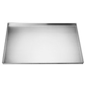  BT0312201 Stainless Steel Under Sink Tray, Polished Satin, Min Cab Opening: 31''W x 22''D x 1''H
