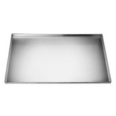  BT0342201 Stainless Steel Under Sink Tray, Polished Satin, Min Cab Opening: 34''W x 22''D x 1''H