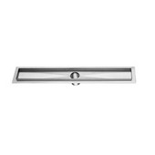  Stainless Steel Shower Drain Channel for Hot Mop (24''W)