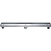  32''W  Colorado River Series - Linear Shower Drain in Polished Satin