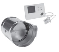 S&P Outside Motorized Damper & Enviorsense Ventilation Control Kit, 24 V