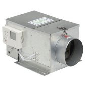 S&P reFresh Series 10'' Outside Air Fan with EC Motor, Envirosense Control and No Power Cable, for 6'' Round Duct