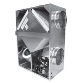 S&P TRCVe Series Commercial Energy Recovery Ventilator with EC Motor, Single Phase, 115V, 1100 CFM, Vertical