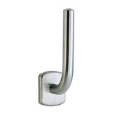  Cabin Spare Brushed Chrome Toilet Roll Holder 7'' H