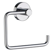 Home Line European Style Polished Chrome Toilet Paper Roll Holder 1-1/2'' D