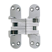 ® Invisible Hinge, UL Fire Rated Hinge for Wood or Metal, Alloy Steel Material, Satin Chrome Finish