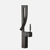 STYLISH International STYLISH™ Single Handle Bathroom Faucet for Single Hole Brass Vessel Mixer Tap, Matte Black Finish, Faucet Height: 17-1/2''