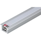  6-5/8'' Length 24-Volt High Output Linear Fixture, Fits 9'' Wall Cabinet, 3 W, Recessed 002XL Profile, Single-White, Cool White 4000K