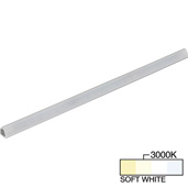  sempriaLED® S Series Model SS9E 30-3/4'' LED Angled Strip Light Fixture with Shield, Medium Light Output, Soft White 3000K, 30-3/4'' Length x 3/4'' W x 11/16'' H