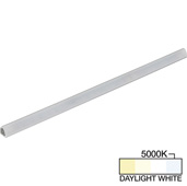  sempriaLED® S Series Model SS9E 30-3/4'' LED Angled Strip Light Fixture with Shield, Medium Light Output, Daylight White 5000K, 30-3/4'' Length x 3/4'' W x 11/16'' H