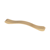  Italian Designs Collection Wave Pull in Matte Brass, 9-1/4''W x 1-1/4''D x 1''H (CTC 7-9/16'')