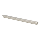  Italian Designs Collection Long Ruler Pull in Satin Nickel, 8-1/4''W x 1/2''D x 1/2''H