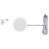  12VDC 3W Power Pockit® White LED Puck Light, 2700K Warm White, 2-1/2'' Diameter x 1/4'' D