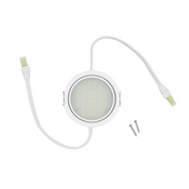  3W White 5000K LED Pockit T2 Linkable Light, 120V, Double Lead (input/output)