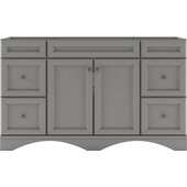  Talisa 60'' Single Bathroom Vanity, Cashmere Gray, Cabinet Only, 59-1/10'' W x 21-2/5'' D x 35-1/5'' H