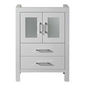  Dior 24'' Single Bathroom Vanity, White, Cabinet Only, 23-3/5'' W x 18-1/10'' D x 32-7/10'' H