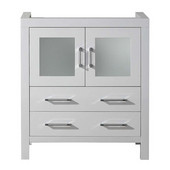  Dior 30'' Single Bathroom Vanity, White, Cabinet Only, 29-3/5'' W x 18-1/10'' D x 32-7/10'' H