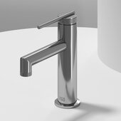 VIGO Sterling Collection Single Hole Single-Handle Bathroom Faucet in Chrome, Faucet Height: 6-7/8'' H, Spout Reach: 5'' D