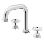  Hart Widespread Bathroom Faucet in Brushed Nickel, Faucet Height: 7-1/2'' H; Spout Reach: 8-3/8'' D