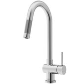  Gramercy Kitchen Faucet with Touchless Sensor in Stainless Steel, Faucet Height: 17'' H; Spout Reach: 7-7/8'' D
