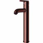 VIGO Seville Bathroom Vessel Faucet in Oil Rubbed Bronze, Faucet Height: 13', Spout Height: 9', Spout Reach: 4 3/4'
