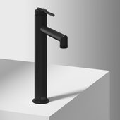 VIGO Sterling Collection Single Handle Lever Vessel Bathroom Faucet in Matte Black, Faucet Height: 10-3/4'' H, Spout Reach: 6-1/8'' D