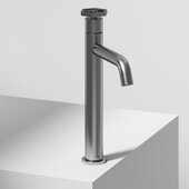 VIGO Ruxton Collection Single Hole Single-Handle Vessel Bathroom Faucet in Brushed Nickel, Faucet Height: 12'' H, Spout Reach: 6-1/8'' D
