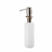  Kitchen Soap Dispenser with 12-ounce Reservoir, Stainless Steel Finish