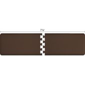 Original Collection PuzzlePiece R Series 7.5' x 2' in Brown, 90'' W x 36'' D, 3/4'' Thick