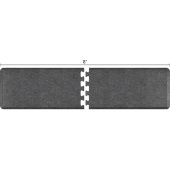  Granite Collection PuzzlePiece R Series 8' x 2' in Granite Steel, 96'' W x 24'' D, 3/4'' Thick