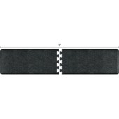  Granite Collection PuzzlePiece R Series 9' x 2' Anti-Fatigue Floor Mat in Granite Onyx, 108'' W x 24'' D, 3/4'' Thick