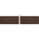  Original Collection PuzzlePiece R Series 9.5' x 2' in Brown, 114'' W x 36'' D, 3/4'' Thick
