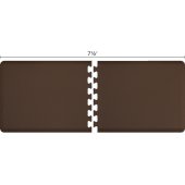  Original Collection PuzzlePiece R Series 7.5' x 3' in Brown, 90'' W x 36'' D, 3/4'' Thick
