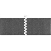  Granite Collection PuzzlePiece R Series 8.5' x 3' in Granite Steel, 102'' W x 36'' D, 3/4'' Thick