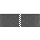  Granite Collection PuzzlePiece R Series 9' x 3' in Granite Steel, 108'' W x 36'' D, 3/4'' Thick