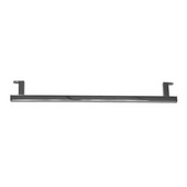  Isabella Collection Small Front Bathroom Towel Bar in Polished Chrome, 17-3/4'' W x 2-1/2'' H