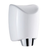  Hand Dryer Series Hands-Free Wall Mount Hand Dryer in White, 8-1/4'' W x 8'' D x 12'' H