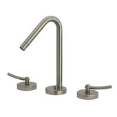  Metrohaus Lavatory Widespread Faucet with 45º Swivel Spout, Brushed Nickel